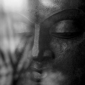 French Photographer Paris Studio Portrait Photography Buddha with Reflections