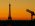 French Photographer Landscape Photography Eiffel tower and crane at sunset: Clash of the Titans