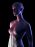 French Photographer Paris Studio Art Photography Mannequin with Color Lighting
