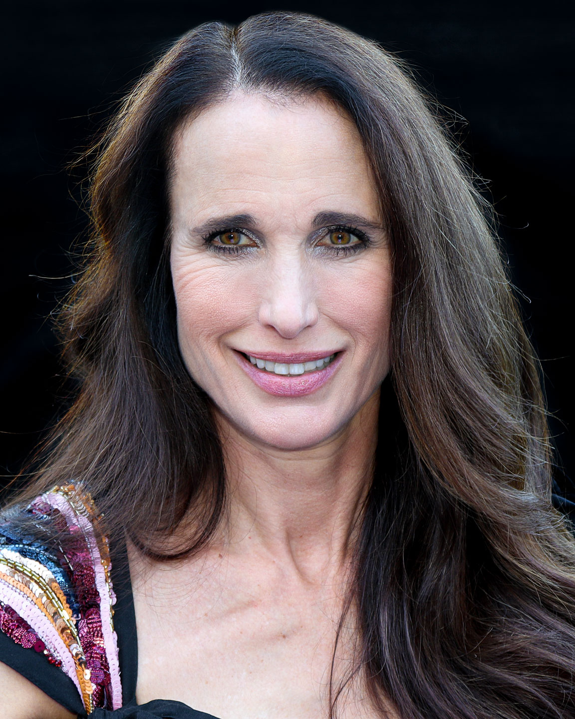 French Photographer Portrait Photography Andie MacDowell / L'Oreal