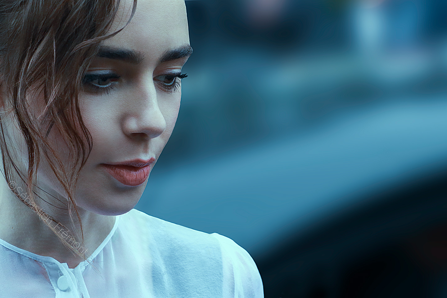French Photographer Portrait Photography Lily Collins