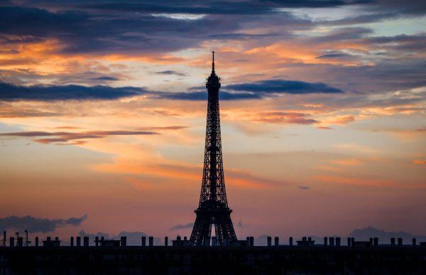 French Photographer Paris France Landscape Photography Sunset at Eiffel Tower