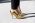 French Photographer Fashion Photography Gold Mirror Pumps High Heels / Elie Saab